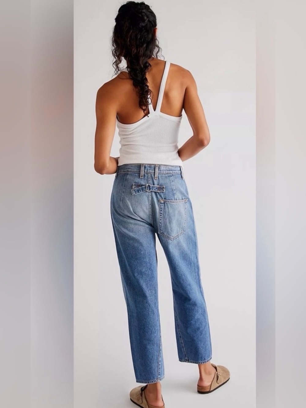 High Rise Barrel Jeans - Picture 7 of 13